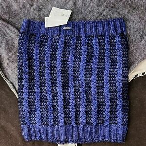 NWT Calvin Klein Infinite Scarf - Blue and Black